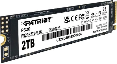 SSD Patriot P320 2TB P320P2TBM28  купить в интернет-магазине X-core.by