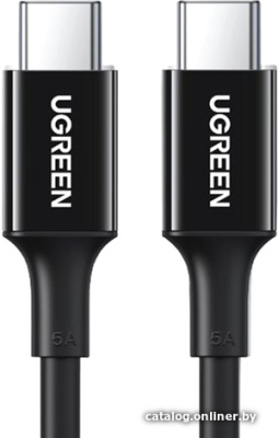 Купить кабель ugreen us300 80372 usb type-c - usb type-c (2 м, черный) в интернет-магазине X-core.by