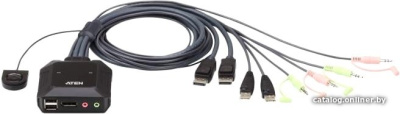 Купить kvm переключатель aten cs22dp-at в интернет-магазине X-core.by