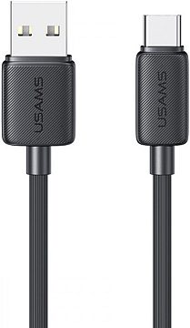 Кабель Usams US-SJ693 USB Type-A - USB Type-C (2 м, черный)