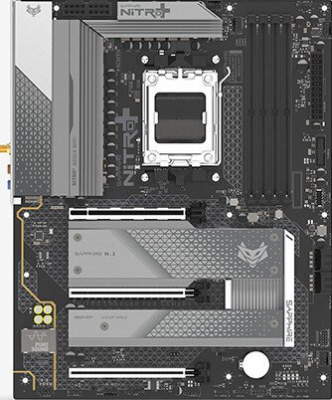 Материнская плата Sapphire Nitro+ B850A WiFi7  купить в интернет-магазине X-core.by