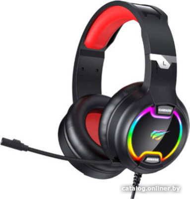 Купить наушники havit h2233d (черный/красный) в интернет-магазине X-core.by