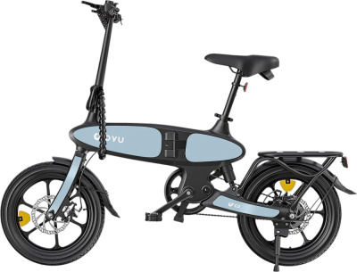 Электровелосипед DYU C2 250W (голубой)