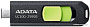 USB Flash ADATA UC300 256GB (черный/зеленый)