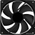Вентилятор для корпуса AeroCool Force 12 PWM (черный)  купить в интернет-магазине X-core.by