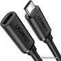 Удлинитель Ugreen US353 10387 Thunderbolt 3 - Thunderbolt 3 (1 м, черный)