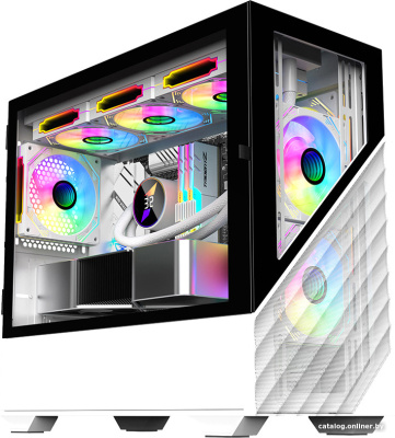 Корпус 1stPlayer DK D7 D7-WH-3F1-W  купить в интернет-магазине X-core.by