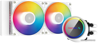Кулер для процессора DeepCool Gammaxx L240 A-RGB WH DP-H12CF-GL240-ARGB-WH  купить в интернет-магазине X-core.by