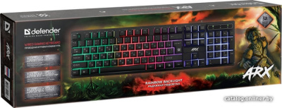 Купить клавиатура defender arx gk-196l ru в интернет-магазине X-core.by