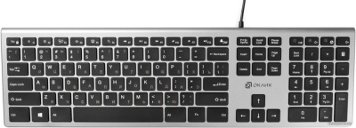 Купить клавиатура oklick 890s (серебристый) в интернет-магазине X-core.by