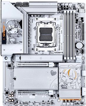 Материнская плата Gigabyte B850 Aorus Elite-P Ice