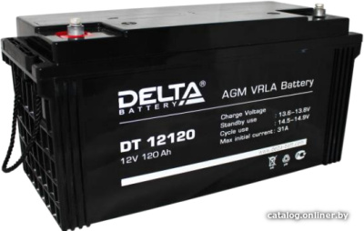 Купить аккумулятор для ибп delta dt 12120 (12в/120 а·ч) в интернет-магазине X-core.by