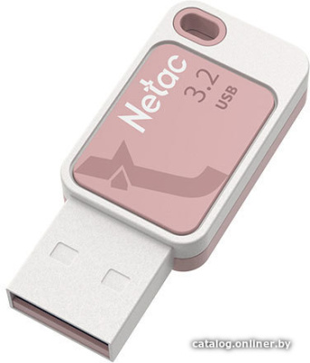 USB Flash Netac UA31 USB 3.2 256GB (розовый)  купить в интернет-магазине X-core.by