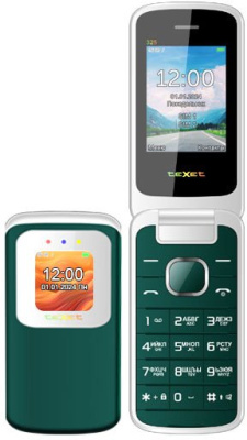 Купить кнопочный телефон texet tm-325 (морская волна) в интернет-магазине X-core.by