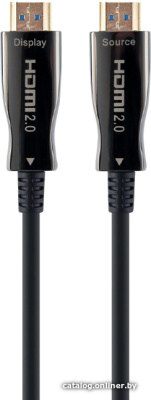 Купить кабель cablexpert ccbp-hdmi-aoc-50m-02 hdmi -hdmi (50 м, черный) в интернет-магазине X-core.by