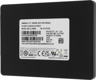 SSD Samsung PM893A 480GB MZ7L3480HEJD-00A07  купить в интернет-магазине X-core.by