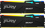 Оперативная память Kingston FURY Beast RGB 2x32ГБ DDR5 6000 МГц KF560C36BBE2AK2-64
