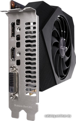 Видеокарта ASUS Phoenix GeForce GTX 1650 OC 4GB GDDR6 PH-GTX1650-O4GD6  купить в интернет-магазине X-core.by