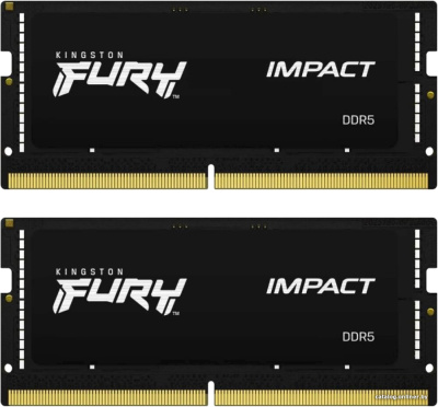Оперативная память Kingston FURY Impact 2x16 ГБ DDR5 4800 МГц KF548S38IBK2-32  купить в интернет-магазине X-core.by
