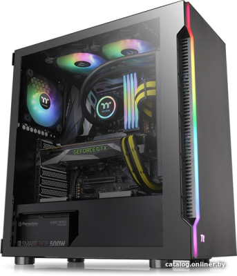 Корпус Thermaltake H200 TG RGB CA-1M3-00M1WN-00  купить в интернет-магазине X-core.by