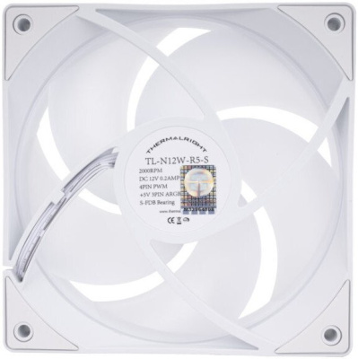 Вентилятор для корпуса Thermalright TL-N12W-R5-S (белый)  купить в интернет-магазине X-core.by