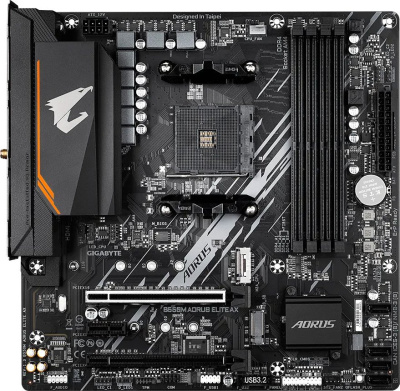 Материнская плата Gigabyte B550M Aorus Elite AX  купить в интернет-магазине X-core.by