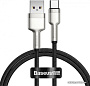 Кабель Baseus Cafule USB Type-A - Type-C (1 м, черный)
