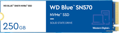 SSD WD Blue SN570 250GB WDS250G3B0C  купить в интернет-магазине X-core.by