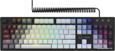 Купить клавиатура lorgar azar 514 (черный/белый) в интернет-магазине X-core.by