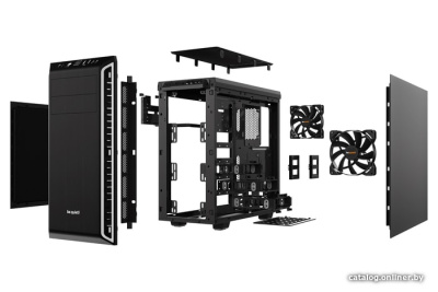 Корпус be quiet! Pure Base 600 (черный/серебристый)  купить в интернет-магазине X-core.by