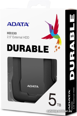 Купить внешний накопитель a-data hd330 ahd330-5tu31-cbk 5tb (черный) в интернет-магазине X-core.by