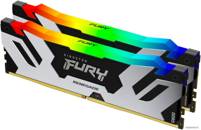 Оперативная память Kingston FURY Renegade RGB 2x32ГБ DDR5 6000МГц KF560C32RSAK2-64  купить в интернет-магазине X-core.by