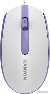 Купить мышь canyon m-10 (белый/сиреневый) в интернет-магазине X-core.by