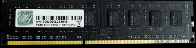 Оперативная память G.Skill Value 4GB DDR3 PC3-12800 F3-1600C11S-4GNT  купить в интернет-магазине X-core.by