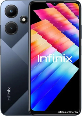 Купить смартфон infinix hot 30i x669d 4gb/128gb (зеркально-черный) в интернет-магазине X-core.by