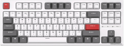 Купить клавиатура royal kludge rk-r87 rgb (белый, rk red) в интернет-магазине X-core.by