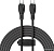 Pudding Series Fast Charging Cable 100W USB Type-C - USB Type-C (2 м, черный)