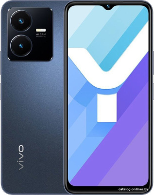 Купить смартфон vivo y22 4gb/64gb (звездный синий) в интернет-магазине X-core.by