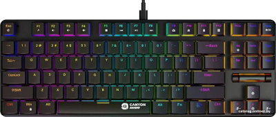 Купить клавиатура canyon cometstrike tlk gk-50 в интернет-магазине X-core.by
