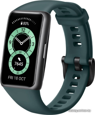 Купить умные часы huawei band 6 международная версия (насыщенный зеленый) в интернет-магазине X-core.by